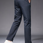 Warm Fleece-Lined Straight Leg Chino Pants