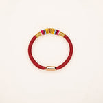 Buddha Stones Tibetan Handmade King Kong Knot Protection Magnetic Buckle Braided Bracelet