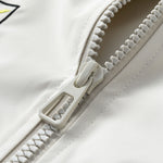 Icon Letter Embroidery Racing Jacket