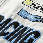 Icon Letter Embroidery Racing Jacket