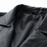 Textured PU Leather Jacket