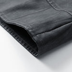 Textured PU Leather Jacket