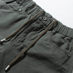 Casual Wide-Leg Cotton Workwear Trousers