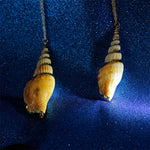Buddha Stones Natural Shankha Conch Shell Seashell Lucky Necklace Pendant