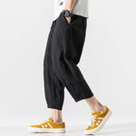 Summer Wide-Leg Crop Pants
