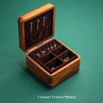 Buddha Stones Antique Flower Leaf Handmade Rosewood Jewelry Storage Box Wooden Gift Organizer Box