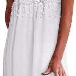 Zeagoo Women's Boho Summer Dress Bohemian Mini Dress (DE Only)