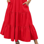 Zeagoo Rock Damen Elegant Hohe Taille Skirt (DE Only)