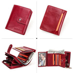 RFID Multifunctional Leather Wallet