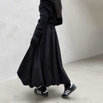Tulip Crumpled Casual A-line Skirt