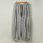 Loose Heavyweight Woolen Balloon Trousers