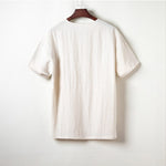 Retro Cotton Linen Button-down Shirt
