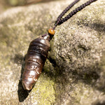 ã€�Hong hong huo huoã€‘Hand Wood Carved Retro Necklace