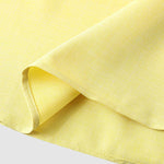 Men's Solid Color Half Button Stand Collar Short Sleeve Shirt