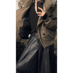 Detachable Hooded Warm Fur Collar Coat
