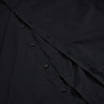 Button-back Long-sleeved Shirt