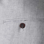 High-waisted Parisian Button Draped Suit Trousers