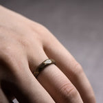 Buddha Stones Tibetan Simple Design Copper Wealth Ring