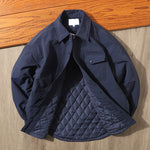 Quilted Loose Casual Lapel Coat
