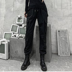 Three-dimensional Pocket Casual Loose Trousers