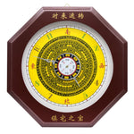 Feng Shui Bagua Map Balance Energy Map Wall Clock