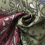 Men's Vintage Paisley Print Casual Short Sleeve Shirt