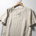 Casual V-neck T-shirt