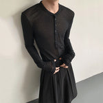 Slim Fit See-through Bottoming Shirt