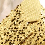 Sequined Suit Set Stage Performance Party Tuxedo