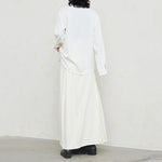 Dark Pattern Jacquard Horse Face Skirt