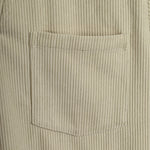 Men's Corduroy Single Pocket Casual V-Neck POLO