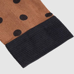 Men's corduroy retro casual polka dot print long sleeve shirt