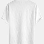 Relax Fit Diamond Jacquard T-Shirt & Diamond Jacquard Shorts