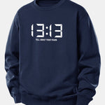 13:13 Print Relax Fit Sweatshirt
