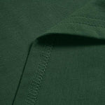 Men's solid color cotton basic round neck short-sleeved T-shirt