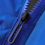 MEN'S  Spliced Fluffy Hooded Quilted Padded Jacket