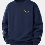 Reindeer Print Relax Fit Sweatshirt