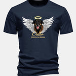 Regular Fit Orella Memorial Print Cotton T-Shirt