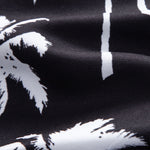 Regular Fit California Palm Tree Print Cotton T-Shirt & Palm Tree Print Swim Shorts
