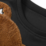 Sunglasses Teddy Bear Crew Neck Sweatshirt