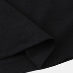 Men's Cotton Linen Textured Half Placket Short Sleeve Shirt