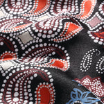 Men's Paisley Print Short Sleeve Shirt