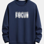 Focus Print Relax Fit Sweatshirt