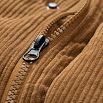 Men's corduroy thickened stand collar Puffer Jacket