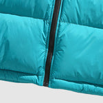 Men's Two-color stand collar zipper Ultralight Down Jacket