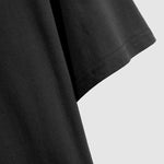 Men's solid color cotton basic round neck short-sleeved T-shirt