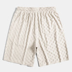 Checkerboard Towel Shorts