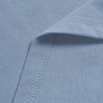 Men's solid color cotton basic round neck short-sleeved T-shirt