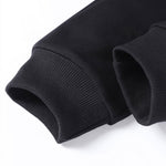 Solid Zipper Pocket Cotton Jogger Pants