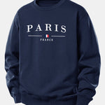 Paris Print Relax Fit Sweatshirt